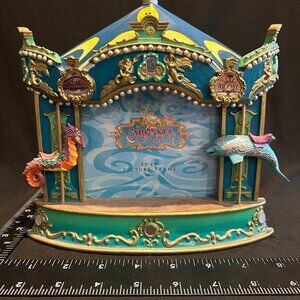 Vintage Disney California Adventure LKing Triton’s Carousel picture frame